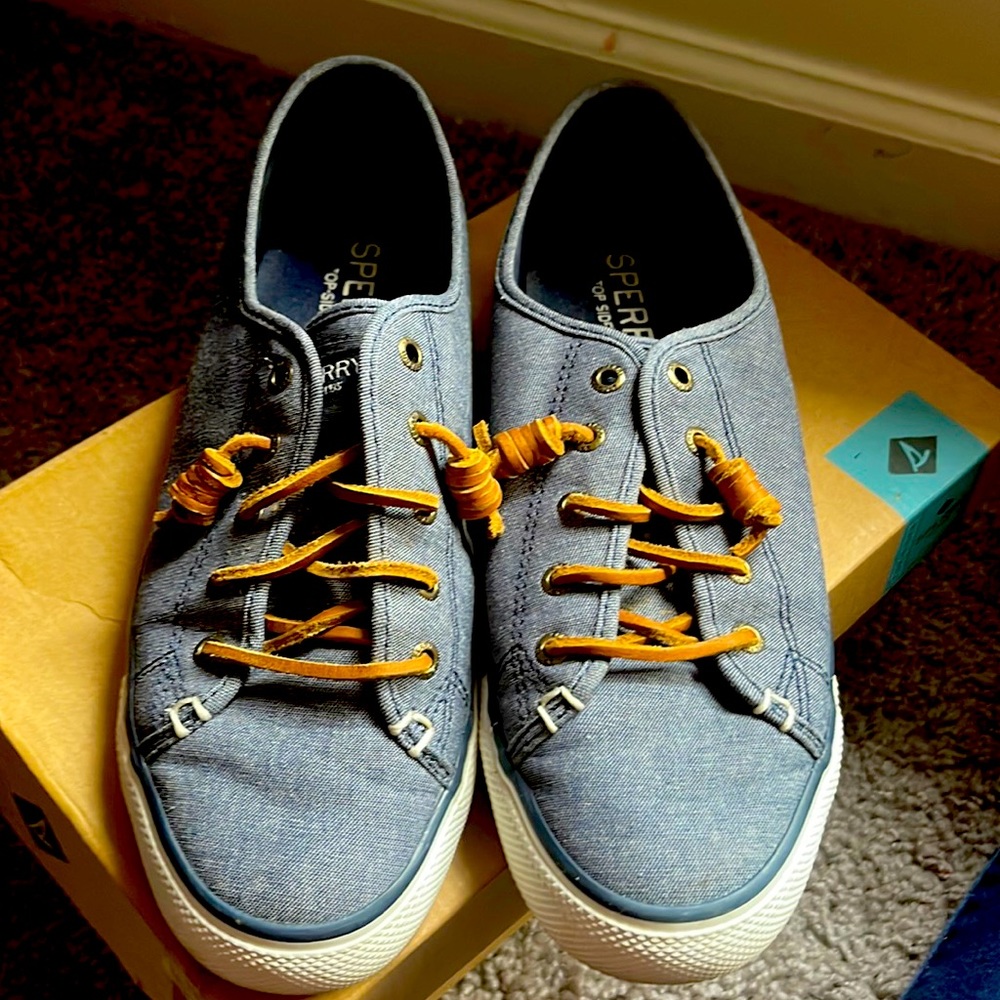 Sperry Seacoast Chambray Blue (jean)